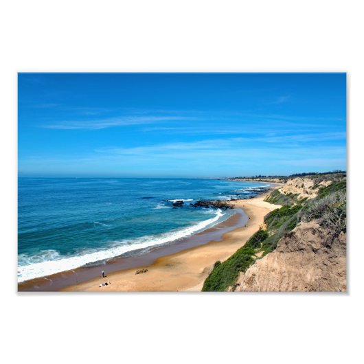 Activiteiten in de omgeving van Crystal Cove State Foto Afdruk (Voorkant)