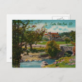 Activiteiten in de omgeving van Custer State Park  Briefkaart (Voorkant / Achterkant)