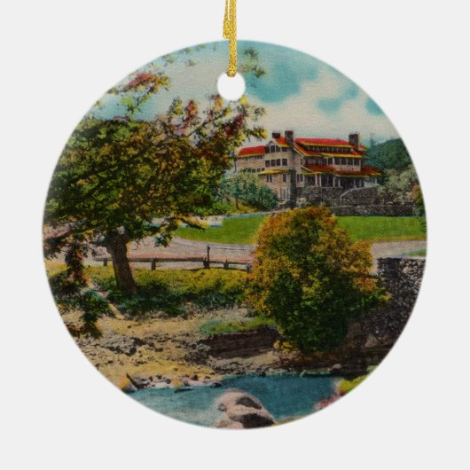 Activiteiten in de omgeving van Custer State Park  Keramisch Ornament (Achterkant)