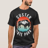Activiteiten in de omgeving van Custer State Park, T-shirt (Voorkant)