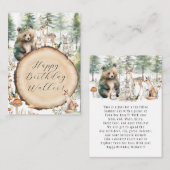 Activiteiten in de omgeving van Cute Animals Fores Informatiekaartje (Voorkant / Achterkant)