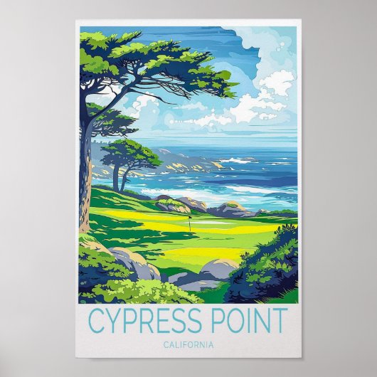 Activiteiten in de omgeving van Cypress Point Cali Poster (Voorkant)