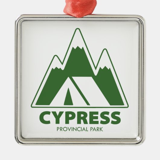 Activiteiten in de omgeving van Cypress Provincial Metalen Ornament (Voorkant)