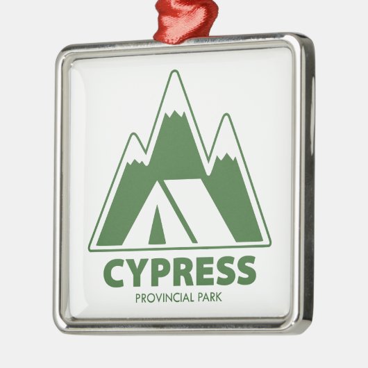 Activiteiten in de omgeving van Cypress Provincial Metalen Ornament (Links)