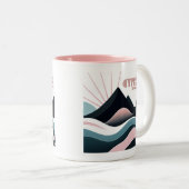 Activiteiten in de omgeving van Cypress Provincial Tweekleurige Koffiemok (Voorkant rechts)