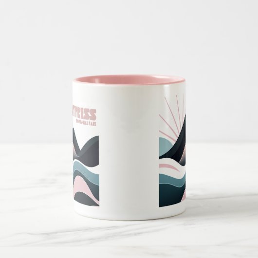 Activiteiten in de omgeving van Cypress Provincial Tweekleurige Koffiemok (Center)