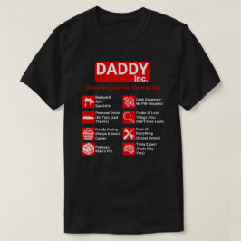 Activiteiten in de omgeving van DADDY Inc. Funny F T-shirt