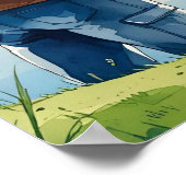 Activiteiten in de omgeving van Dad's Lakeside Vis Poster (Hoek)