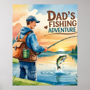 Activiteiten in de omgeving van Dad's Lakeside Vis Poster