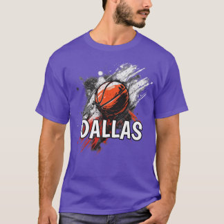 Activiteiten in de omgeving van Dallas Texas Baske T-shirt