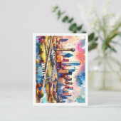 Activiteiten in de omgeving van Dallas Texas Famou Briefkaart (Staand voorkant)