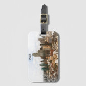 Activiteiten in de omgeving van Dallas Texas Panor Bagagelabel (Voorkant (verticaal))