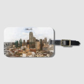 Activiteiten in de omgeving van Dallas Texas Panor Bagagelabel (Voorkant (horizontaal))