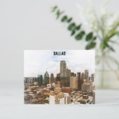 Activiteiten in de omgeving van Dallas Texas Panor Briefkaart (Staand voorkant)