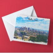 Activiteiten in de omgeving van Dallas Texas Panor Briefkaart