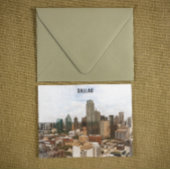 Activiteiten in de omgeving van Dallas Texas Panor Briefkaart