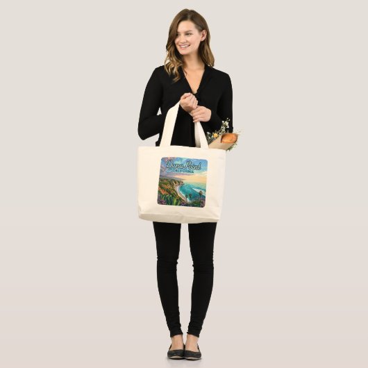 Activiteiten in de omgeving van Dana Point Califor Grote Tote Bag (Voorkant (model))