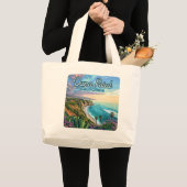 Activiteiten in de omgeving van Dana Point Califor Grote Tote Bag (Voorkant (product))