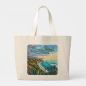 Activiteiten in de omgeving van Dana Point Califor Grote Tote Bag (Achterkant)