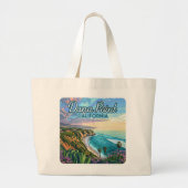 Activiteiten in de omgeving van Dana Point Califor Grote Tote Bag (Voorkant)