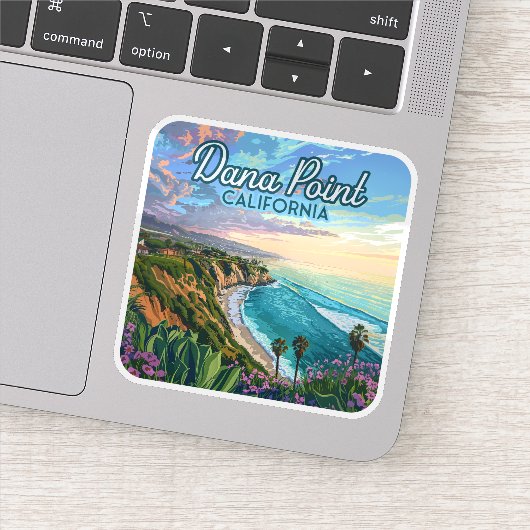 Activiteiten in de omgeving van Dana Point Califor Sticker (Detail)