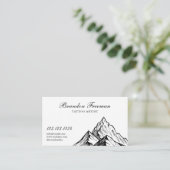 Activiteiten in de omgeving van Dark Black & White Visitekaartje (Staand voorkant)