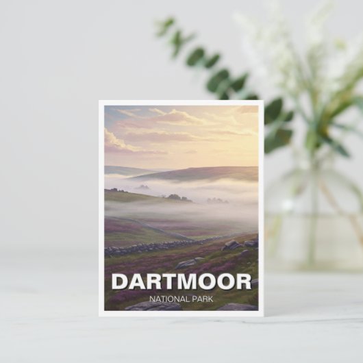 Activiteiten in de omgeving van Dartmoor National  Briefkaart (Staand voorkant)