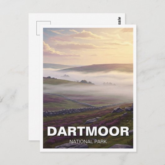 Activiteiten in de omgeving van Dartmoor National  Briefkaart (Voorkant / Achterkant)