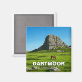 Activiteiten in de omgeving van Dartmoor National Magneet (Voorkant / Achterkant)