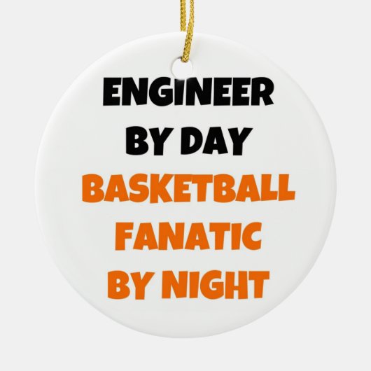 Activiteiten in de omgeving van Day Basketball Fan Keramisch Ornament (Voorkant)