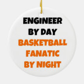 Activiteiten in de omgeving van Day Basketball Fan Keramisch Ornament (Achterkant)