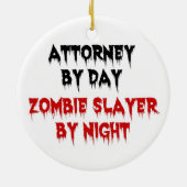 Activiteiten in de omgeving van Day Zombie Slayer Keramisch Ornament (Achterkant)