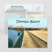 Activiteiten in de omgeving van Daytona Beach, Hal Briefkaart (Voorkant / Achterkant)