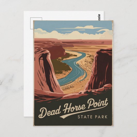 Activiteiten in de omgeving van Dead Horse Point S Briefkaart (Voorkant / Achterkant)