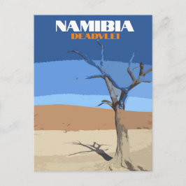 Activiteiten in de omgeving van Deadvlei Namibia T Briefkaart