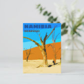 Activiteiten in de omgeving van Deadvlei Namibia T Briefkaart (Staand voorkant)