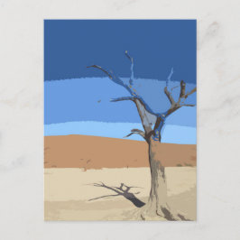 Activiteiten in de omgeving van Deadvlei Namibia T Briefkaart