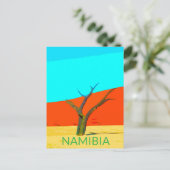 Activiteiten in de omgeving van Deadvlei Namibia T Briefkaart (Staand voorkant)