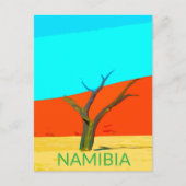 Activiteiten in de omgeving van Deadvlei Namibia T Briefkaart (Voorkant)