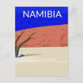 Activiteiten in de omgeving van Deadvlei Namibia T Briefkaart (Voorkant)