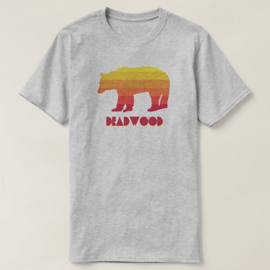 Activiteiten in de omgeving van Deadwood South Dak T-shirt (Design voorkant)