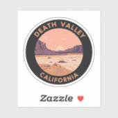 Activiteiten in de omgeving van Death Valley Calif Sticker (Vel)