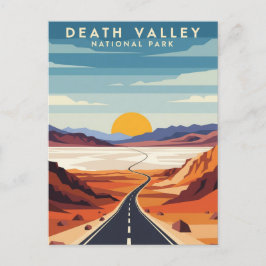 Activiteiten in de omgeving van Death Valley Natio Briefkaart