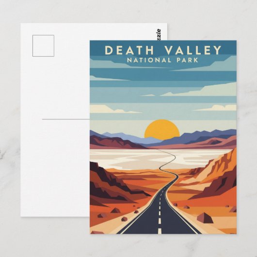 Activiteiten in de omgeving van Death Valley Natio Briefkaart (Voorkant / Achterkant)