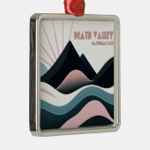 Activiteiten in de omgeving van Death Valley Natio Metalen Ornament (Rechts)