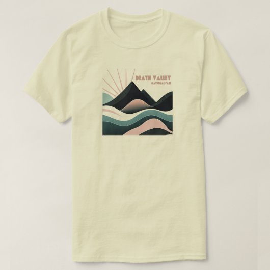 Activiteiten in de omgeving van Death Valley Natio T-shirt (Design voorkant)