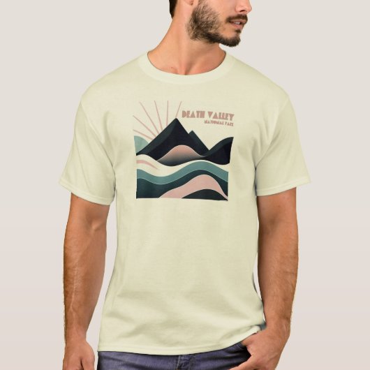 Activiteiten in de omgeving van Death Valley Natio T-shirt (Voorkant)