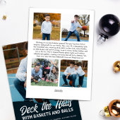 Activiteiten in de omgeving van Deck the Halls Bas Feestdagenkaart