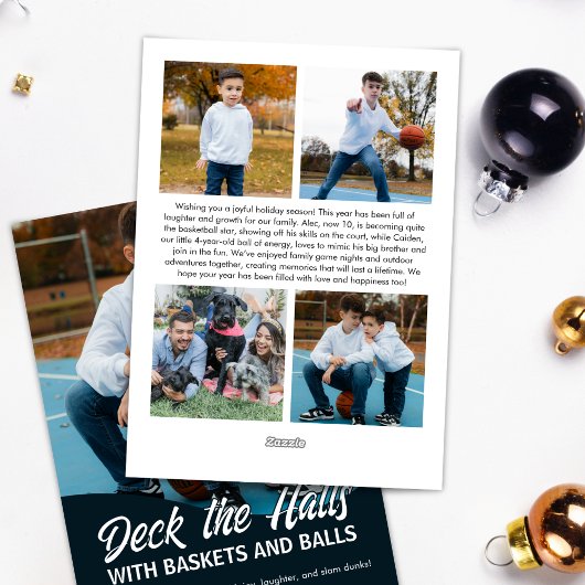 Activiteiten in de omgeving van Deck the Halls Bas Feestdagenkaart