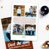 Activiteiten in de omgeving van Deck the Halls Bas Feestdagenkaart